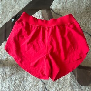 Women's Athletic Shorts - Red